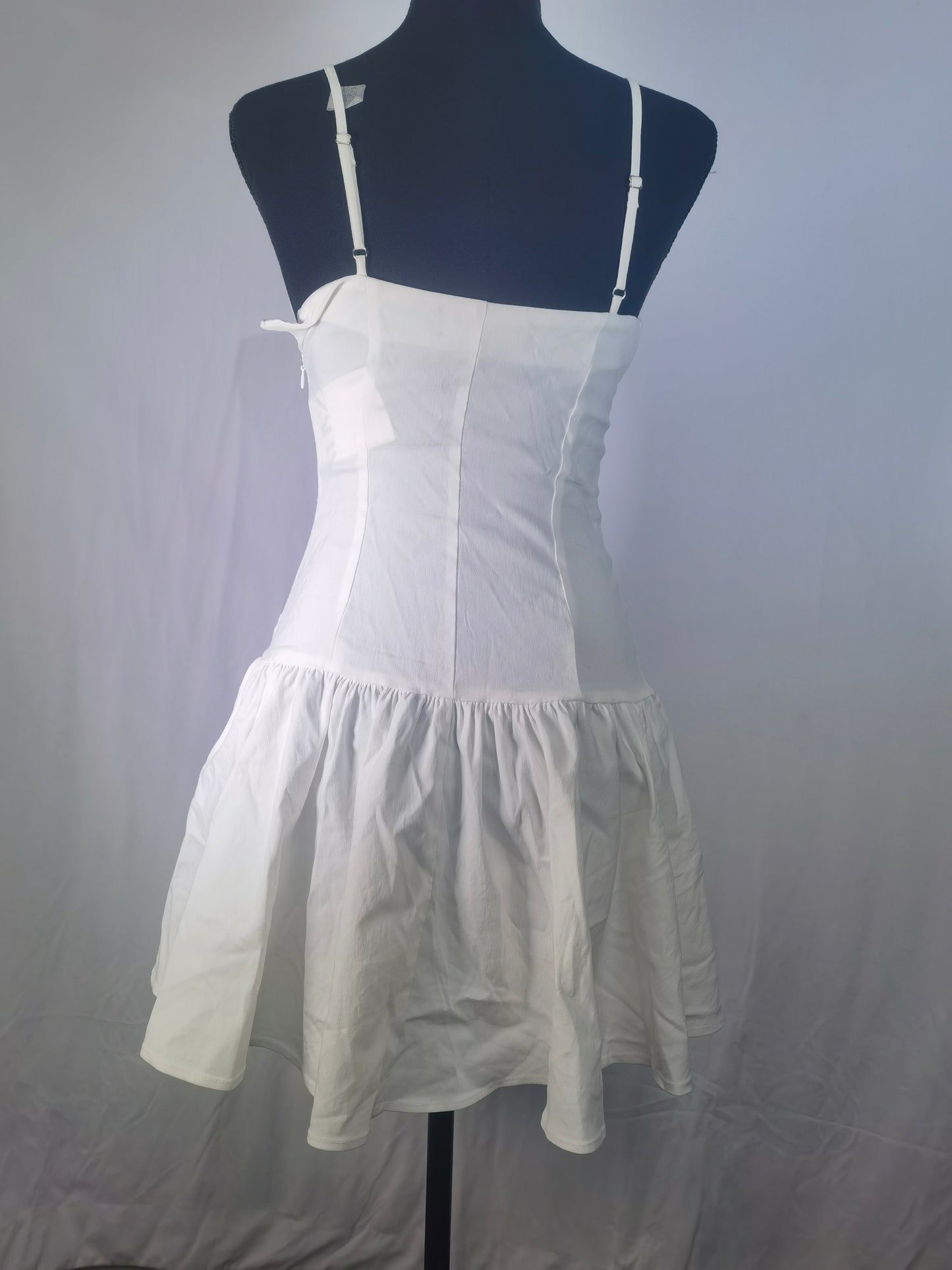 CORSETRY-INSPIRED MINI DRESS Size S