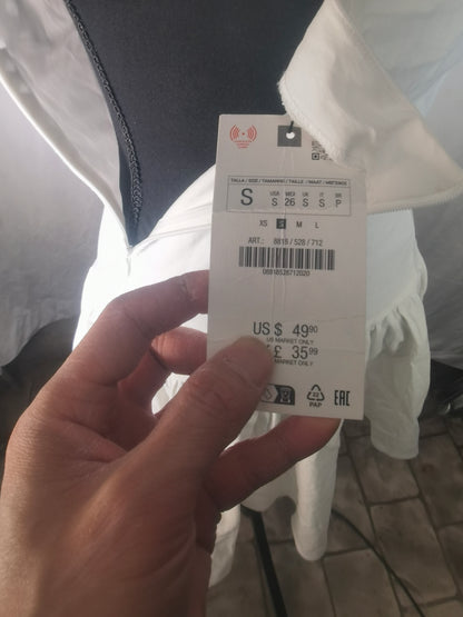 CORSETRY-INSPIRED MINI DRESS Size S