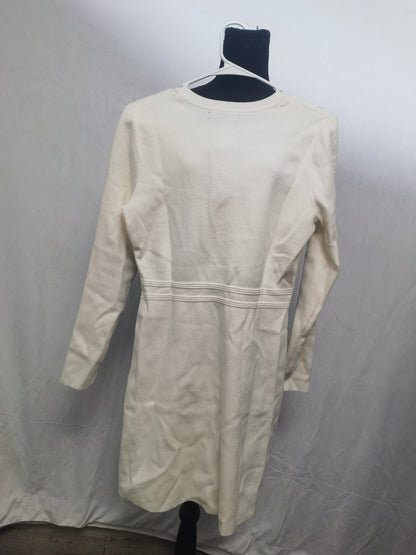 NENONA Women's 2025 Fall Sweater Dress Winter Long Sleeve Button Elegant Formal Party Mini Dresses Size S