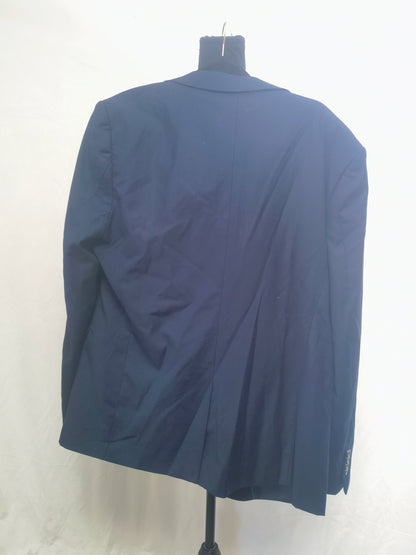 Mens Slim Fit Blazer Jacket Two-Button Notched Lapel Casual Suit Jacket size XL