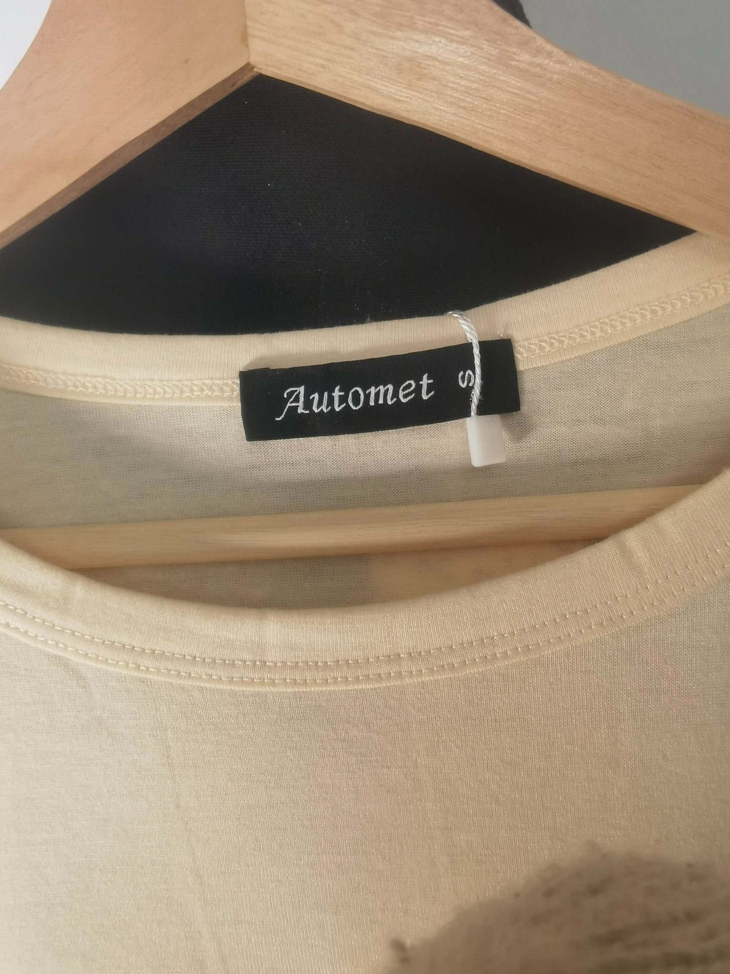 Long Sleeve T-Shirts Casual Fitted Crew Neck Cotton Shirt Loose Fit Size S