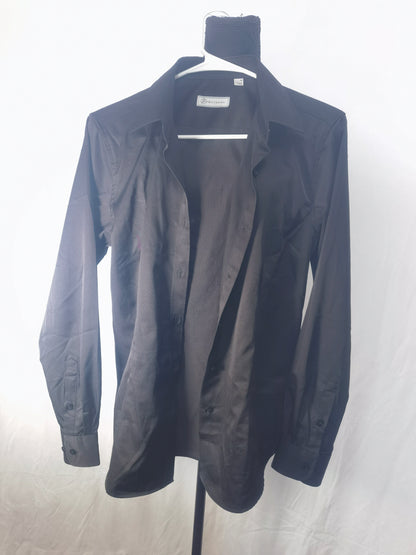 siliteelon Button Down Shirts Dress Shirts for Women Long Sleeve Womens Work Shirts Regular Fit Cotton Dress Shirts size M