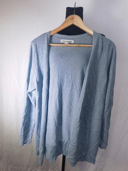Women Cardigan Grey Long Sleeves Size M