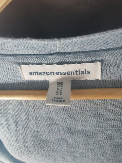 Women Cardigan Grey Long Sleeves Size M