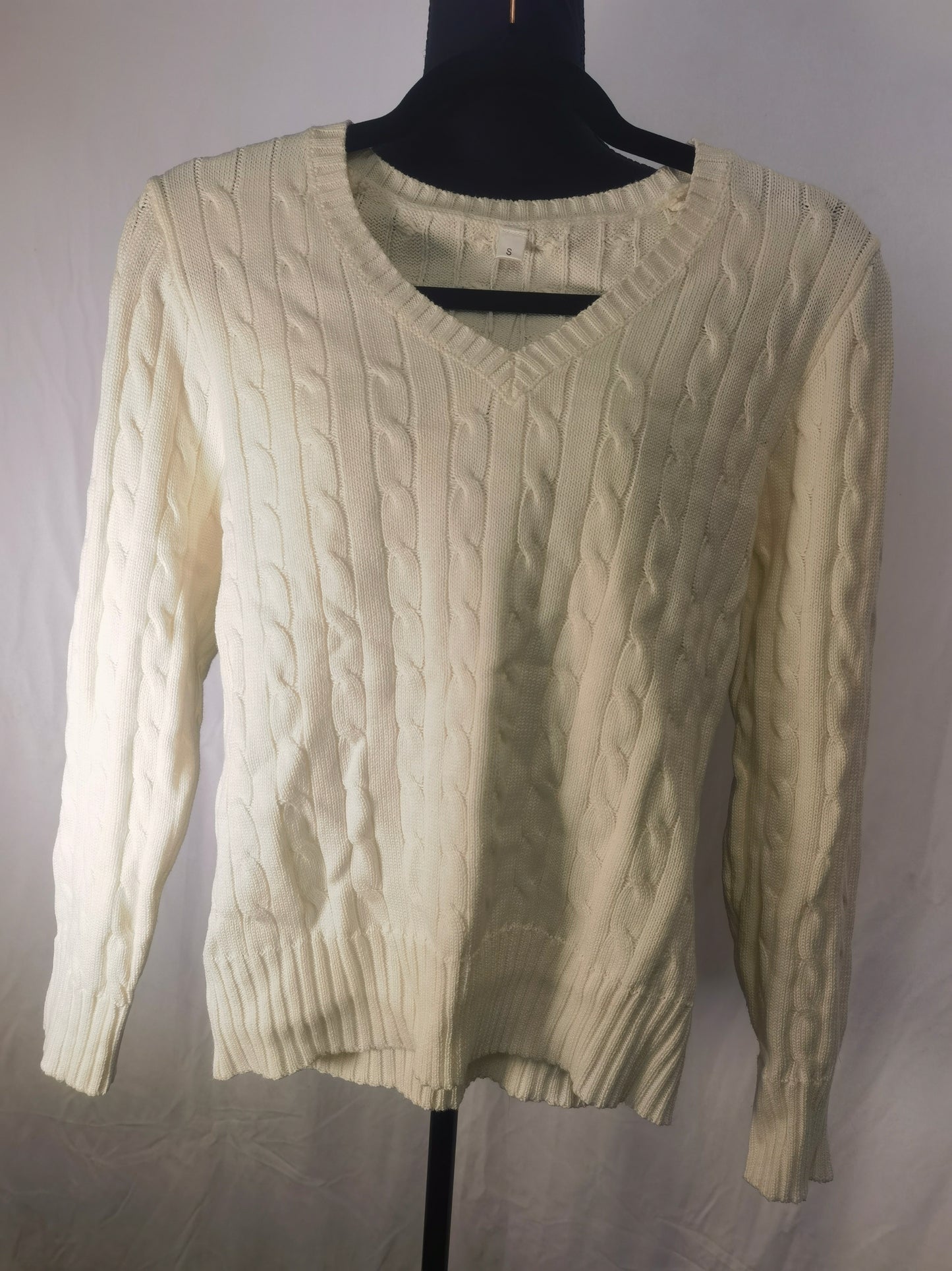 Hgvcfcv Casual V Neck Sweater Autumn Winter Knitted Jumper Women Long Sleeve Jumper Solid Ladies Style Size S