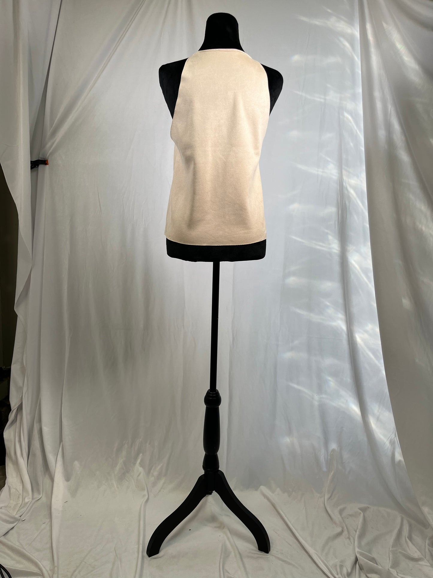 Zara womens faux suede tank with short set - size small  Size S