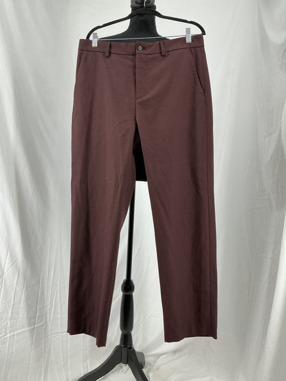 ZARA Men’s brownHeavy Wool Suit Jacket And Pants size 40