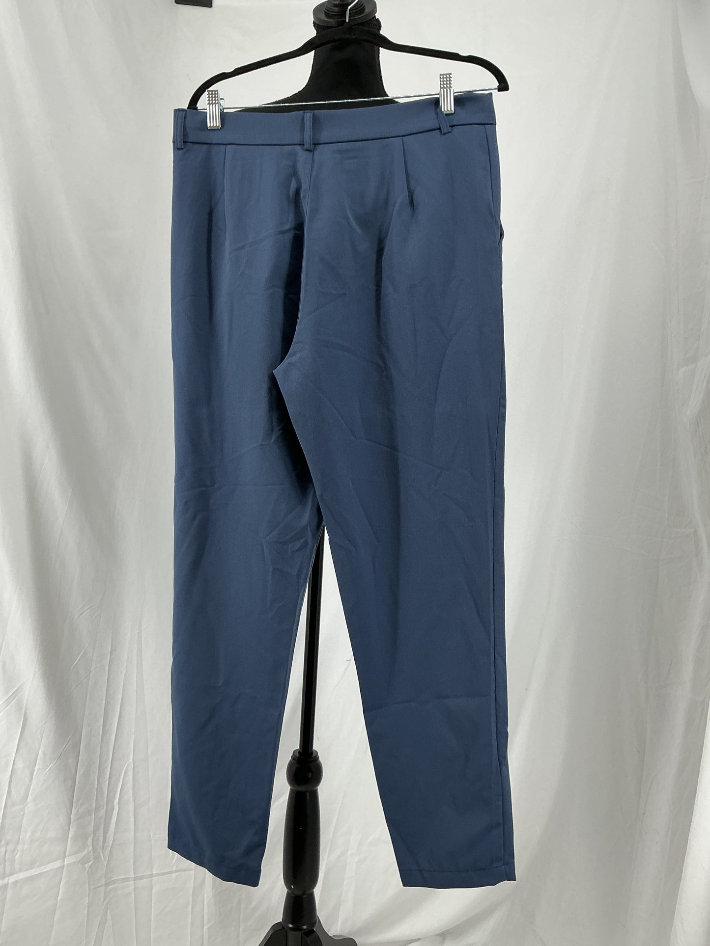 MENFINITY Men’s Navy Blue Blazer And Pants – Size M