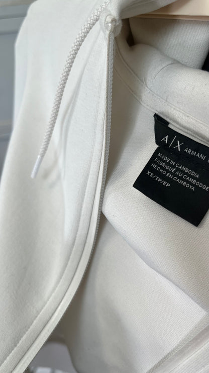 Floerns Women's Casual Long Sleeve Zip Up Cropped Hoodie Sweatshirts  Size xs