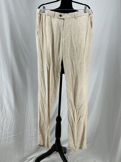 Men’s Khaki Blazer And Pants size L