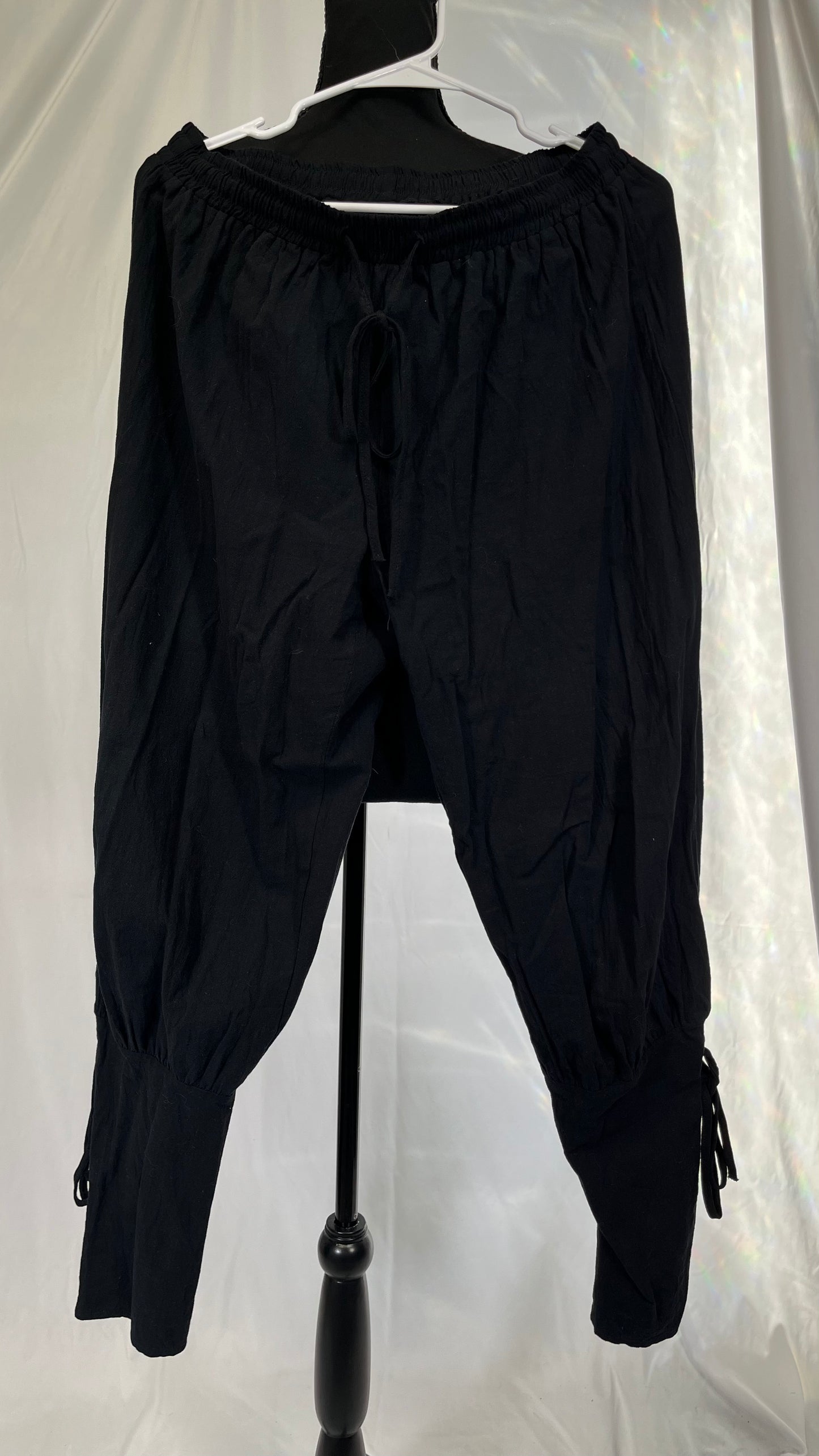 Kids Harem Pants, Loose Casual Black Baggy Jogger Pants, Hip Hop Dance Pants for Boys and Girls  Size not available