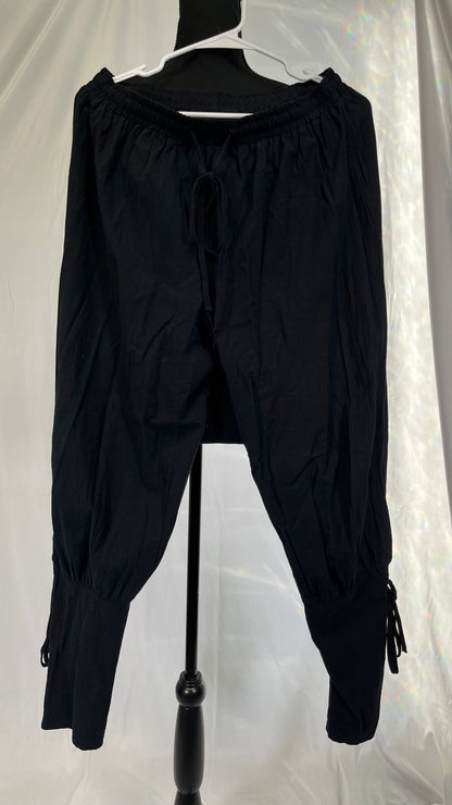 Kids Harem Pants, Loose Casual Black Baggy Jogger Pants, Hip Hop Dance Pants for Boys and Girls  Size not available