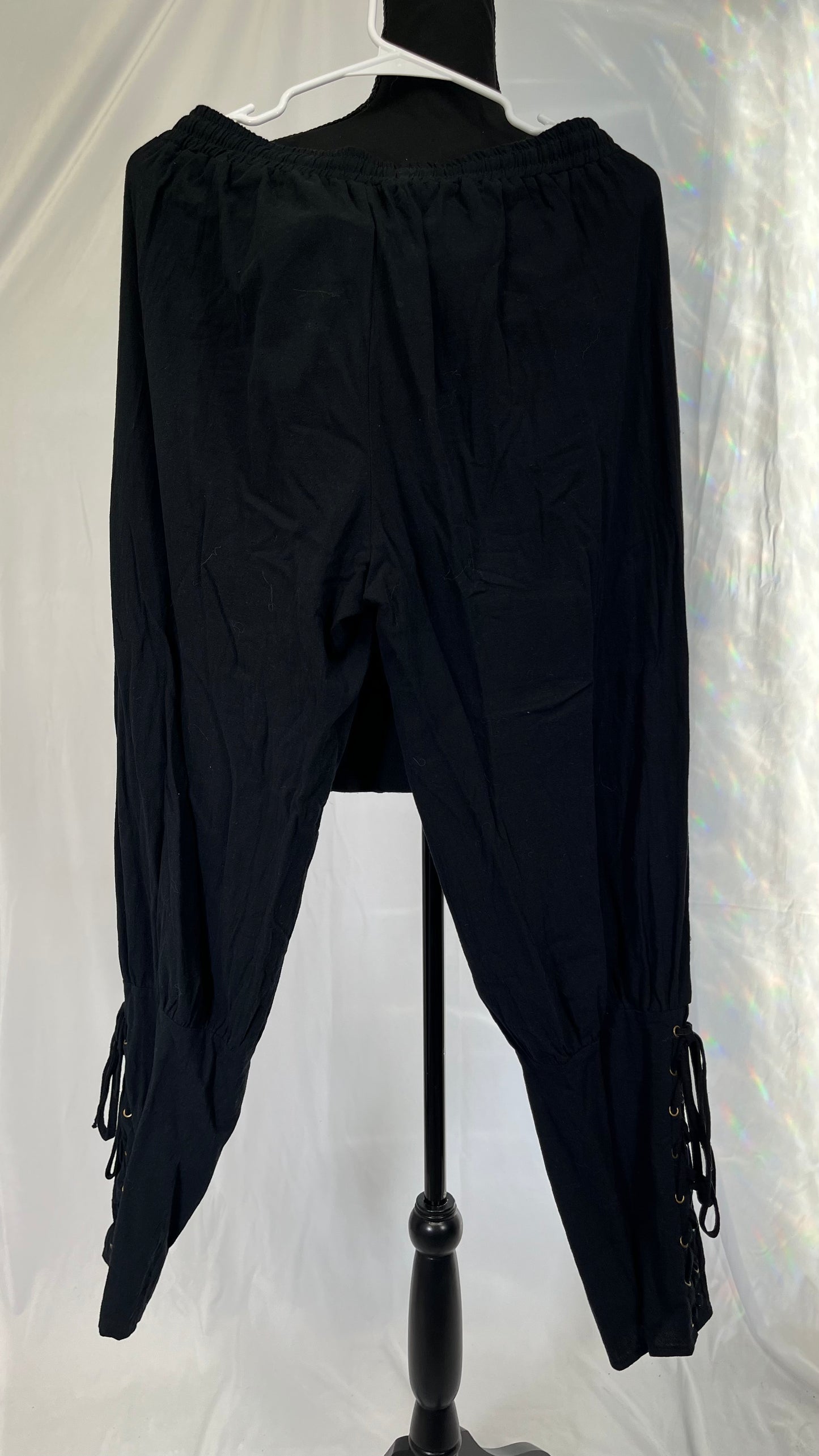 Kids Harem Pants, Loose Casual Black Baggy Jogger Pants, Hip Hop Dance Pants for Boys and Girls  Size not available