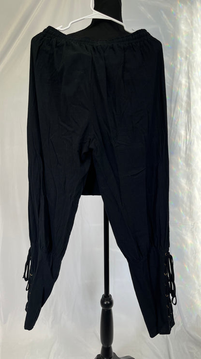 Kids Harem Pants, Loose Casual Black Baggy Jogger Pants, Hip Hop Dance Pants for Boys and Girls  Size not available