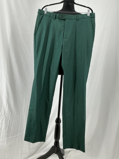 Men's Suit Regular Fit Wide Velvet Blazer And Pants size L