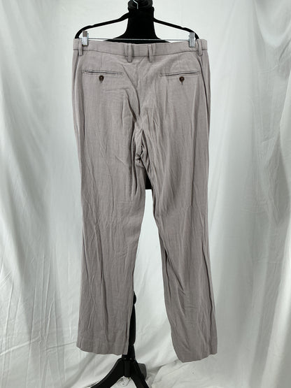 Men’s Gray Heavy Wool Suit Jacket And Pants size m