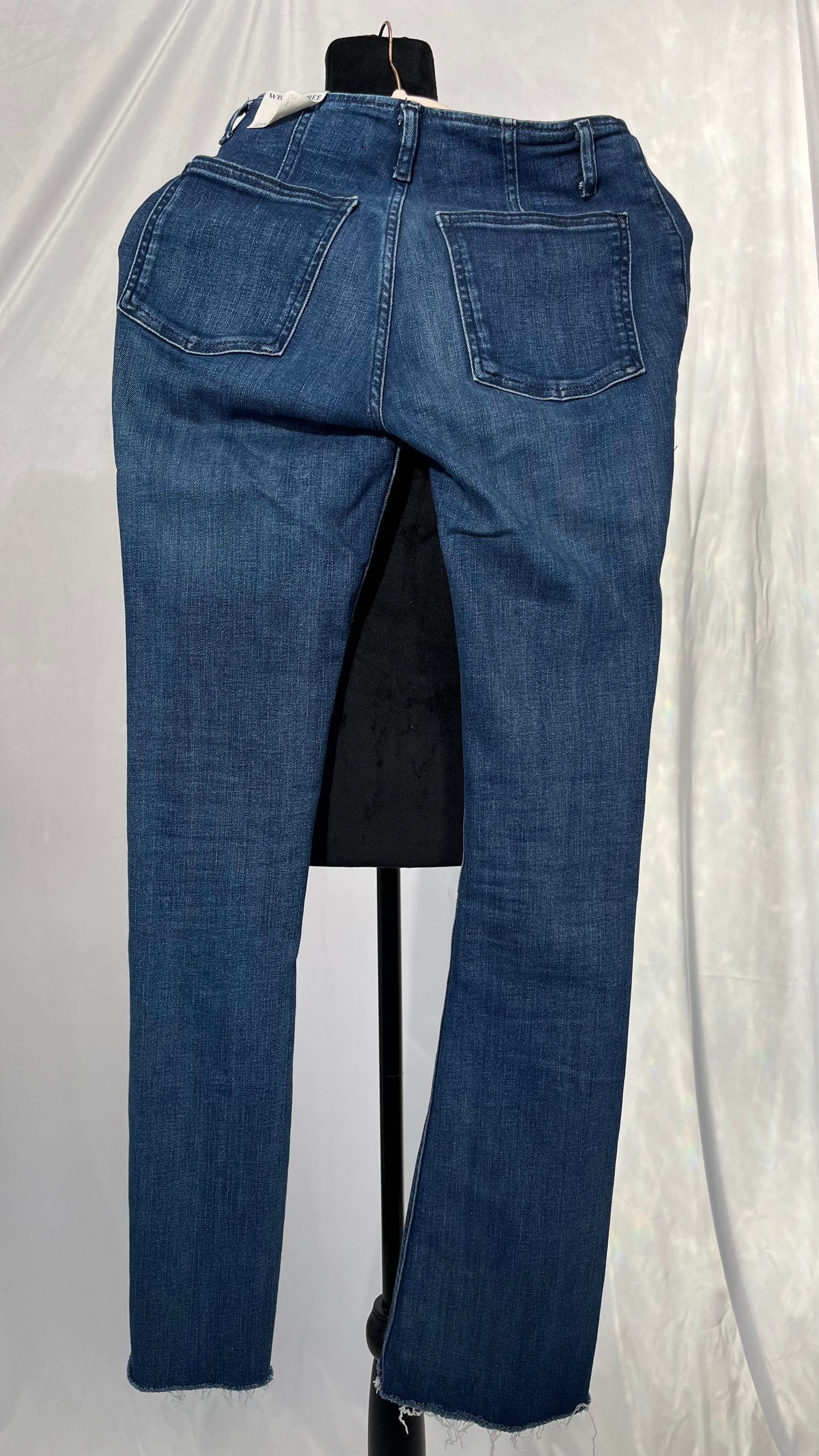 IUGA Bell Bottom Jeans for Women High Waisted Stretchy Flare Jeans Pull On Wide Leg Jeans V Cross Tummy Control Flare Pants  size 25