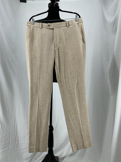 Men’s Light Brown Suit Set with Blazer & Pants – Size L