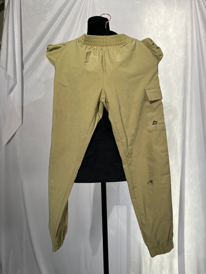 US HBT OD7 Trousers - Military Outdoor Pants Herringbone Twill 100% Cotton  Size 12