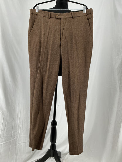 Men’s Brown Blazer And Pants – Size XXL
