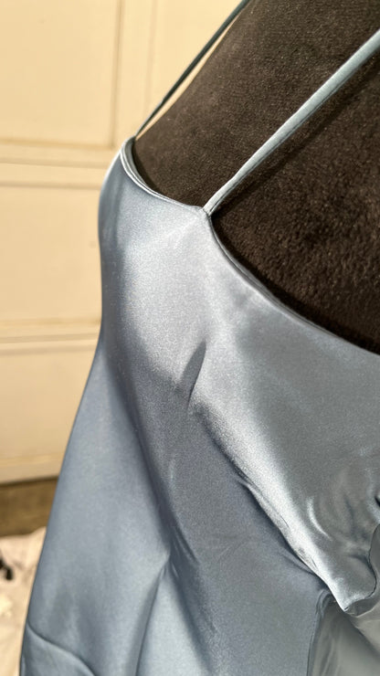 Nordic Minimalist Suspender Denim Dress Women Fashion Ladies Vocation Beach Midi Dress Women Vestidos size S