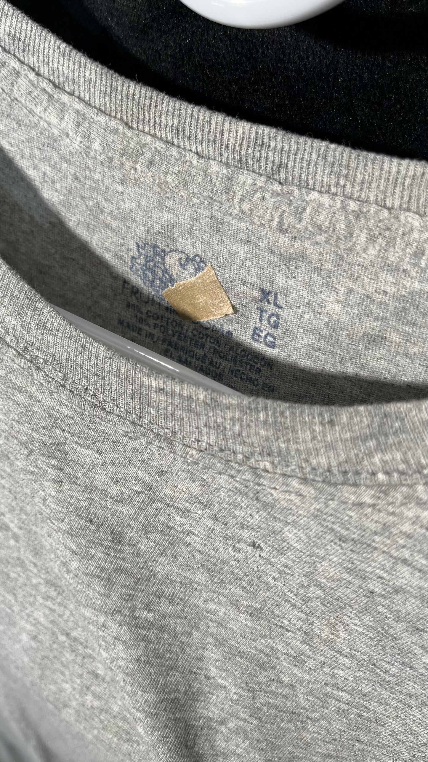 5.6 oz. 50/50 T-Shirt (G800) Ash Grey,  Size XL