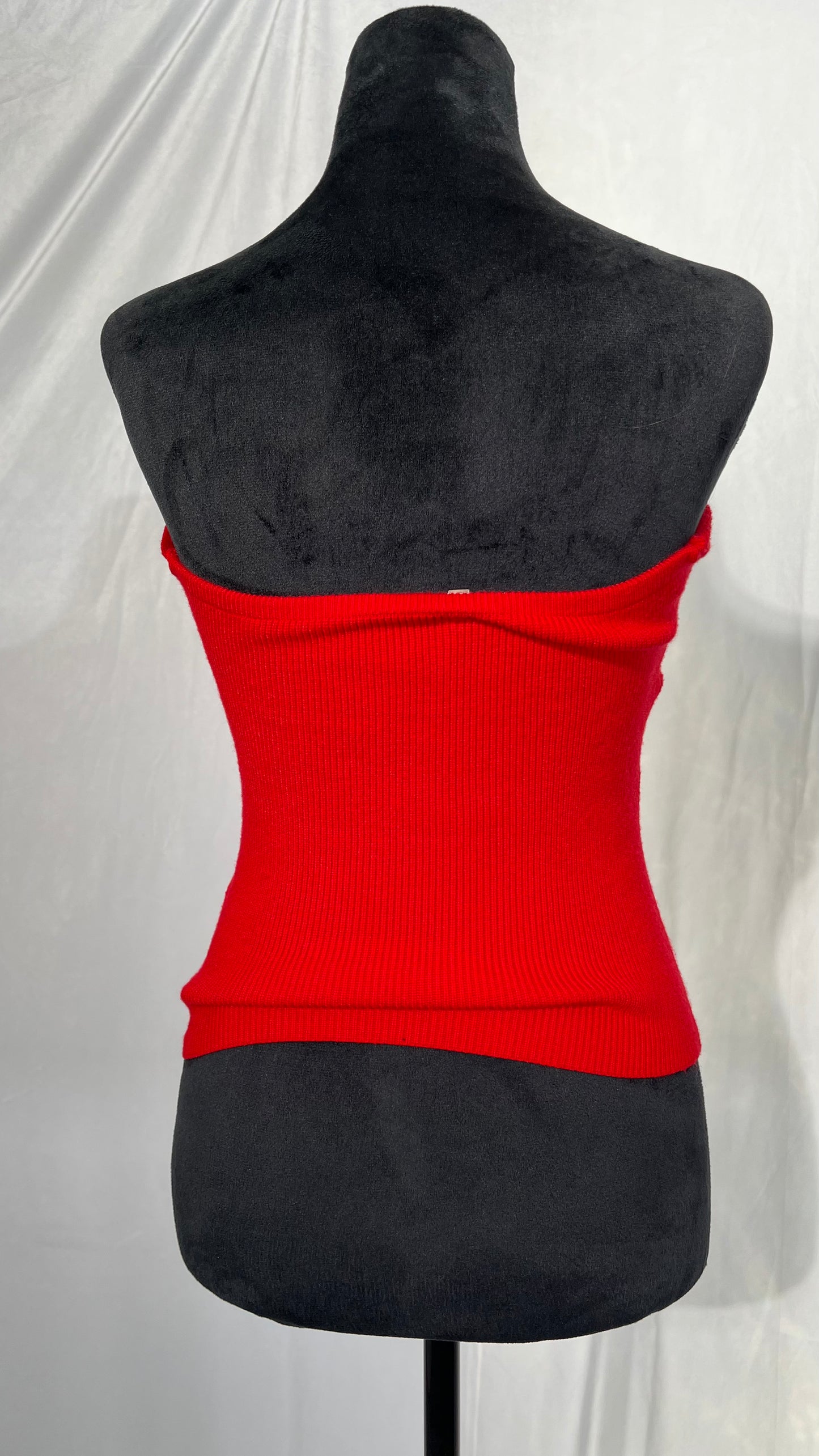 Kurve Women's Seamless Stretch Long Bandeau Tube Top  size S