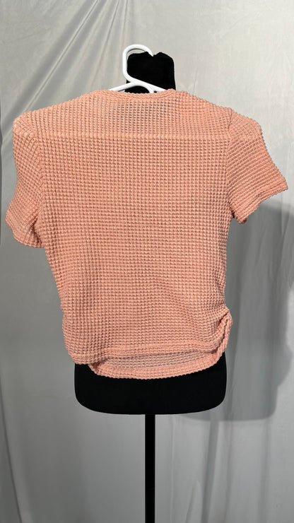 Womens Puff Short Sleeve Sweater Tops Crewneck Basic Knit Pullover Lightweight Solid Casual Sweaters BlouseSize No