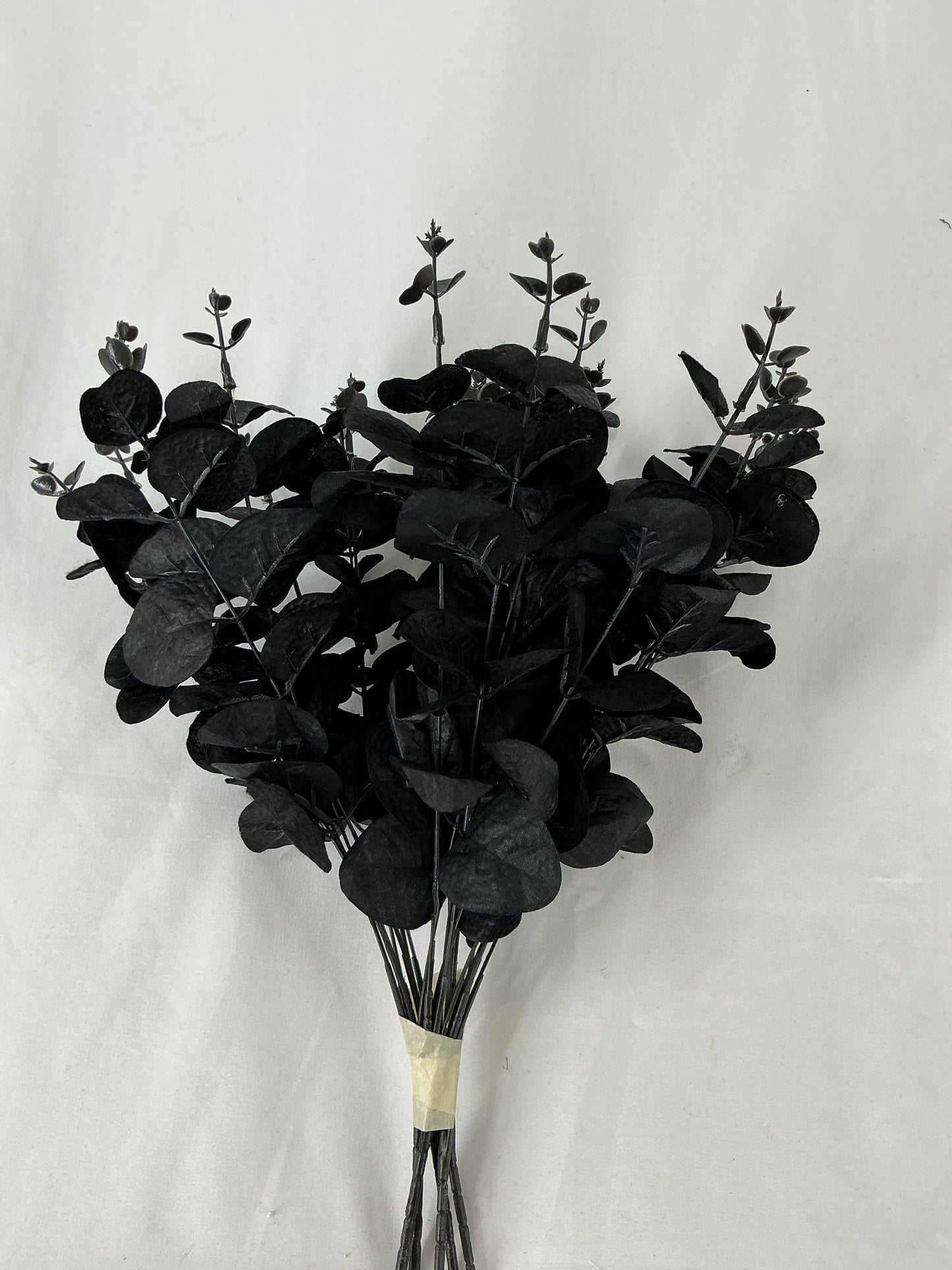 Black Artificial Eucalyptus Spray