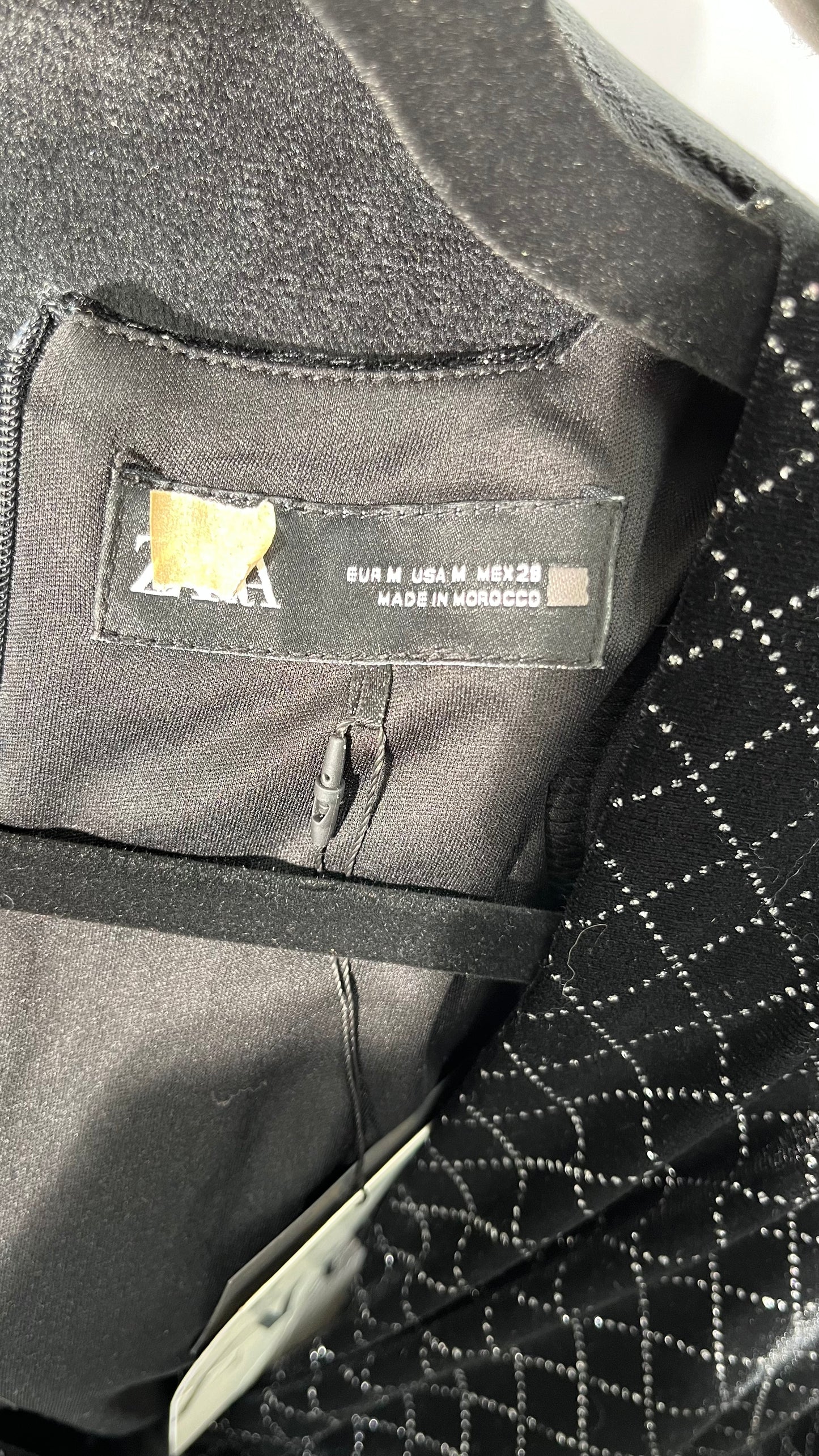 PINLI Plus Size 2 Piece Outfits for Women Deep V Neck Chain Printed Shirts with Belt and Loose Pants Party Clubwear Silver L size M