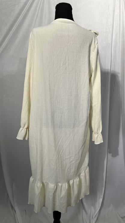 Women's Victorian Nightgown Long Sleeve Nightgowns Vintage Autumn Night Shirt  Size S