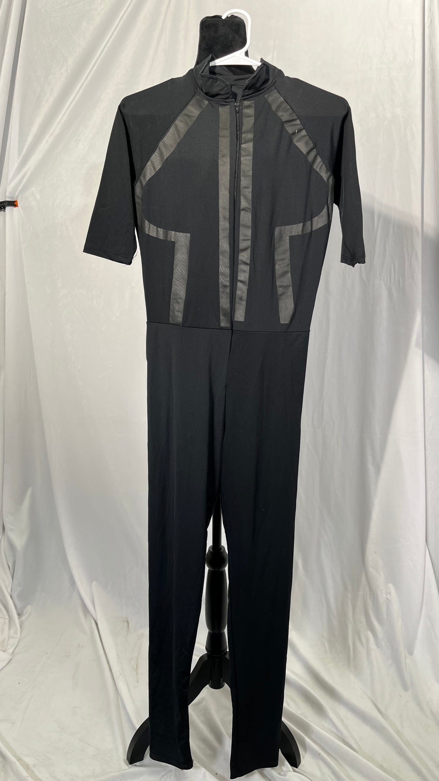 Men's One Piece Full Bodysuit High Elastic Unitard Shapewear Tight Smooth Jumpsuits  Size No