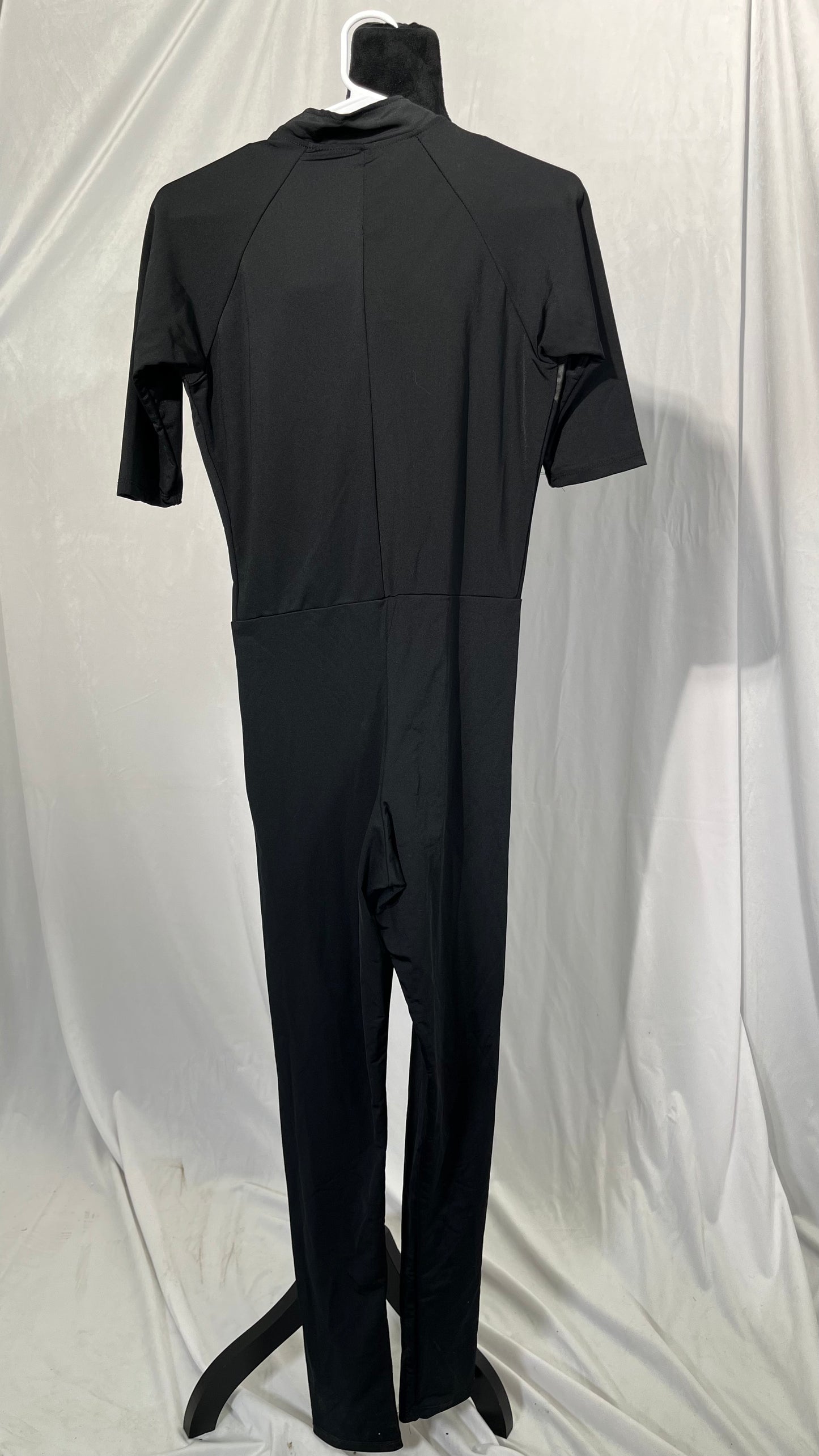 Men's One Piece Full Bodysuit High Elastic Unitard Shapewear Tight Smooth Jumpsuits  Size No