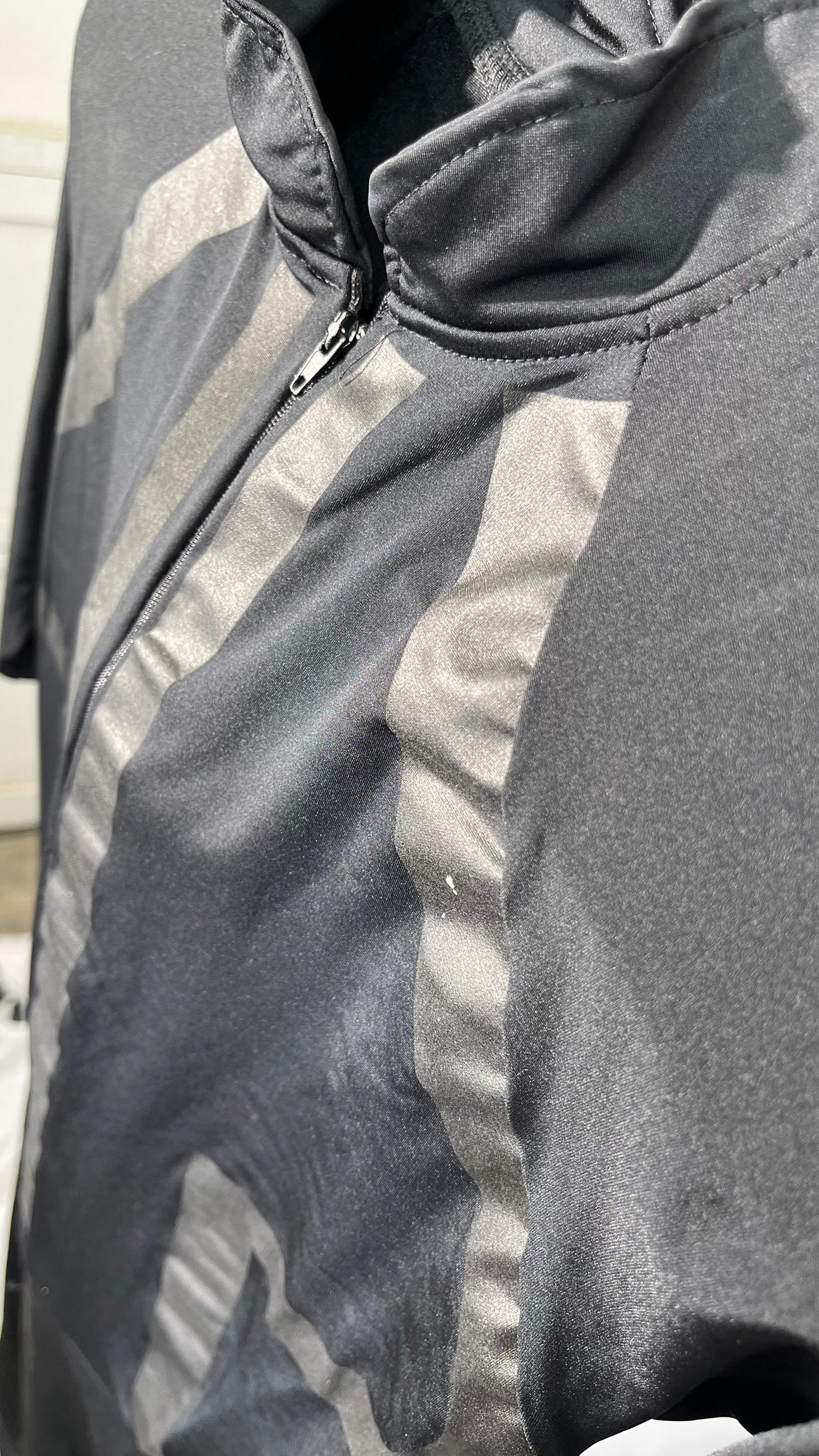 Men's One Piece Full Bodysuit High Elastic Unitard Shapewear Tight Smooth Jumpsuits  Size No