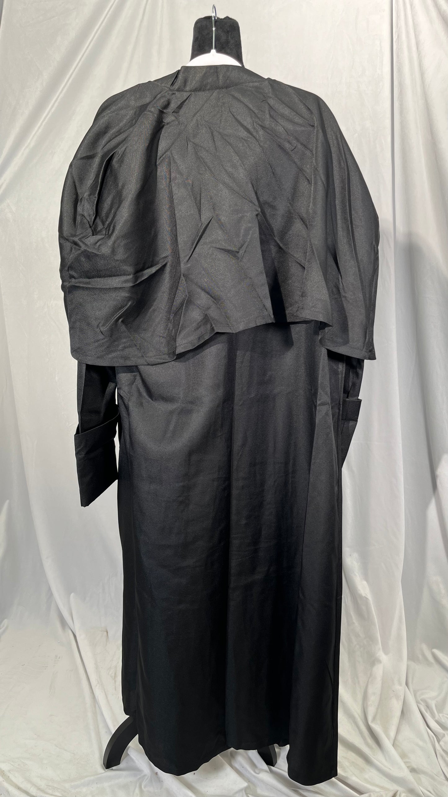 Men's Clergy Robes Priest Robe with 33 Button Cassocks Priest Pastor Robes Preacher Christian Costume size L
