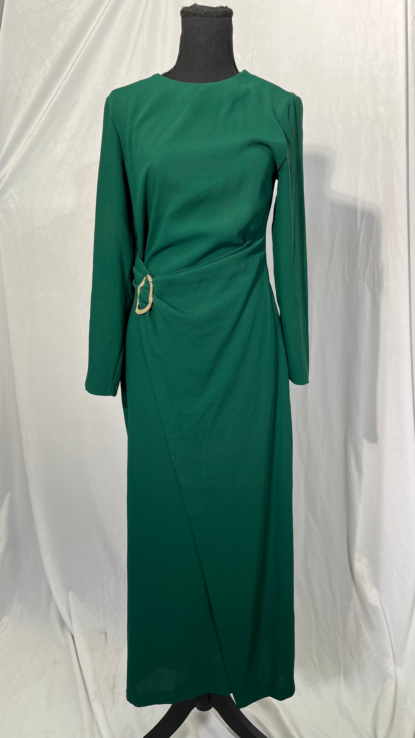 Lauren Ralph Lauren Women's Jersey Three-Quarter-Sleeve Dress  size M