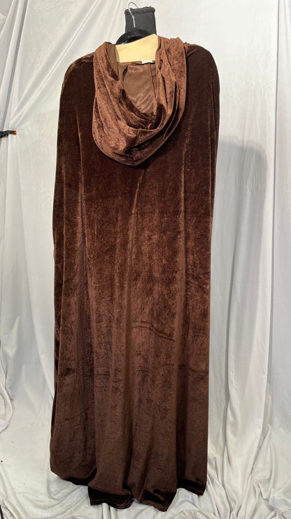 BREAUX Board Stripe print Halloween cape, Halloween cape, Halloween hooded cape, adult party decoration cape  Size M