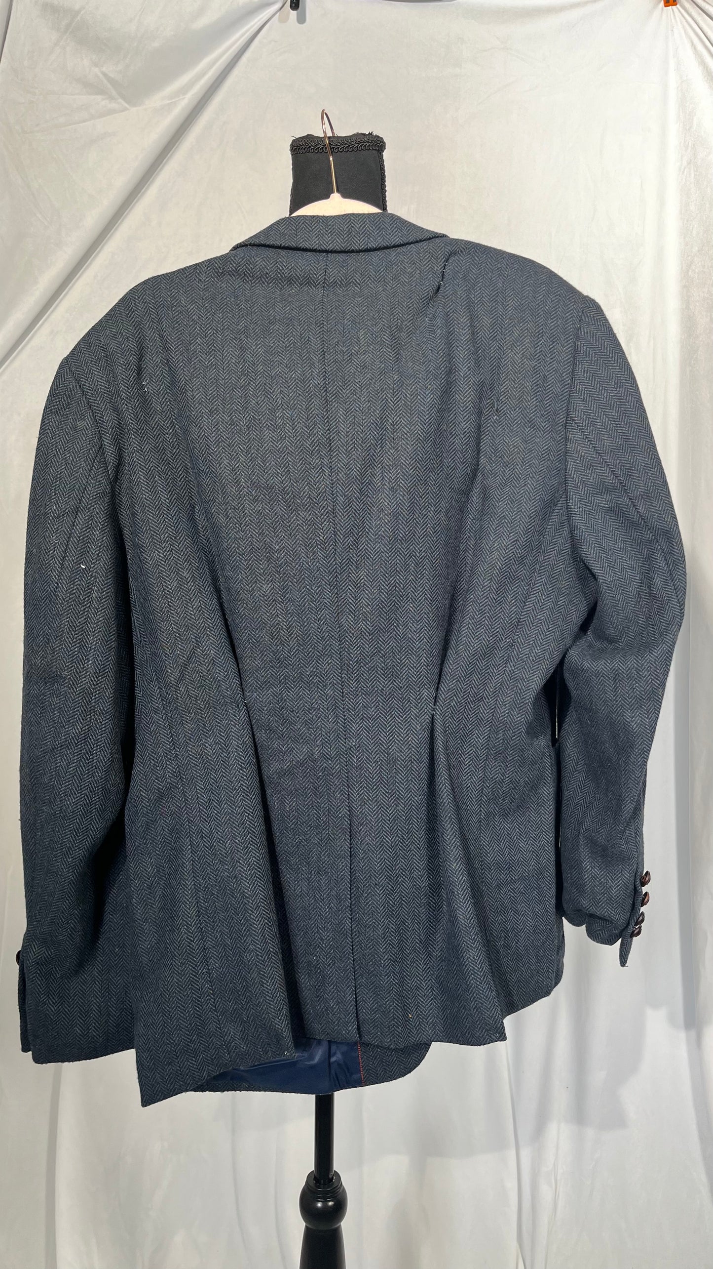 Dobell Mens Grey Suit Jacket Regular Fit  size XL