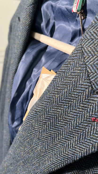 Dobell Mens Grey Suit Jacket Regular Fit  size XL