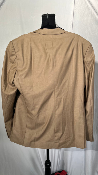 COOFADNY Men's Casual Corduroy Blazer Classic Fit Two Button Sport Coat Fashion Notch Lapel Blazer Jacket  Size L