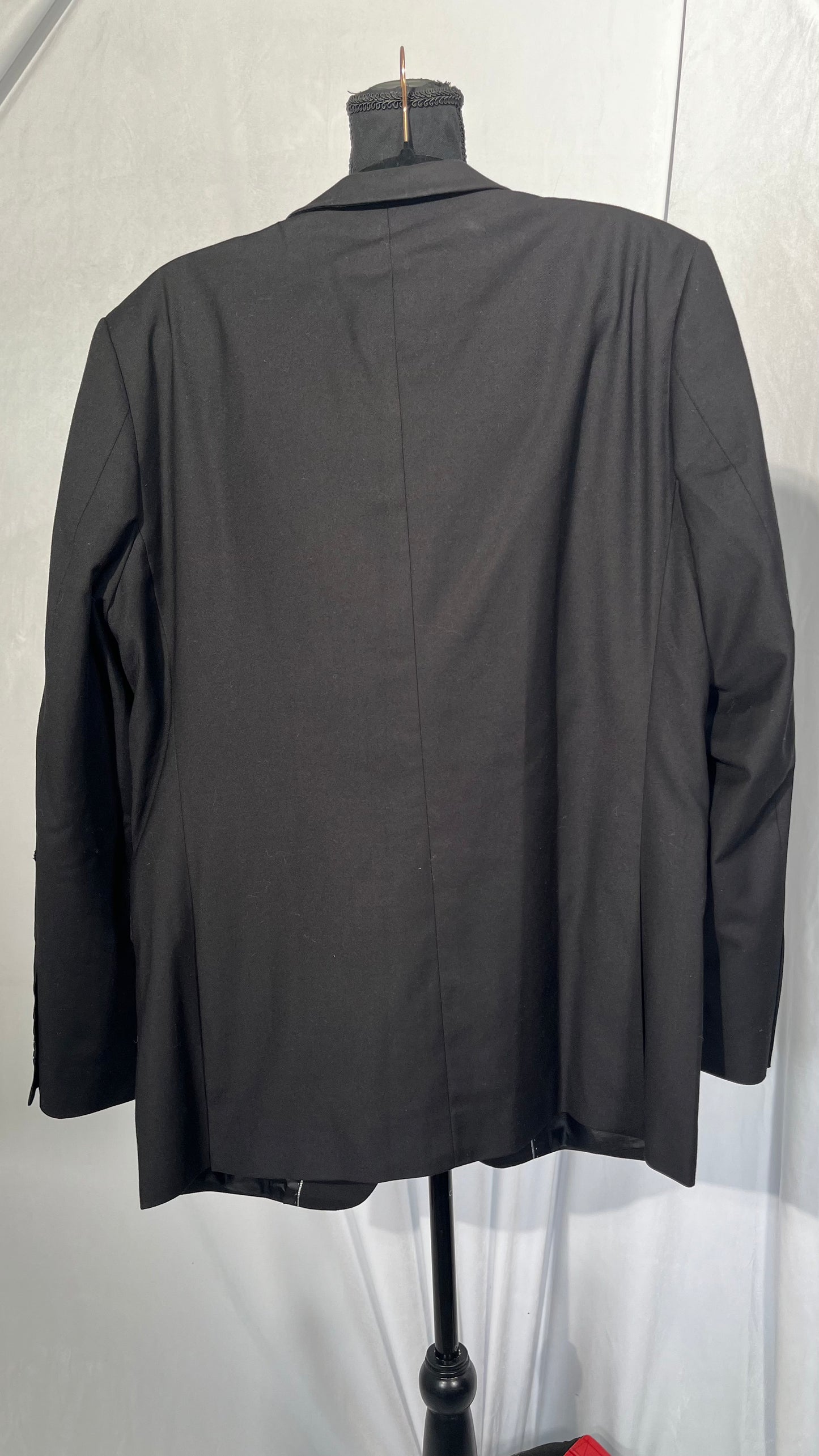 IEPOFG Men's Fitness Blazer Formal Business Professional Suit Coat One Button Notched Lapel Slim Fitness Wedding Party Size M