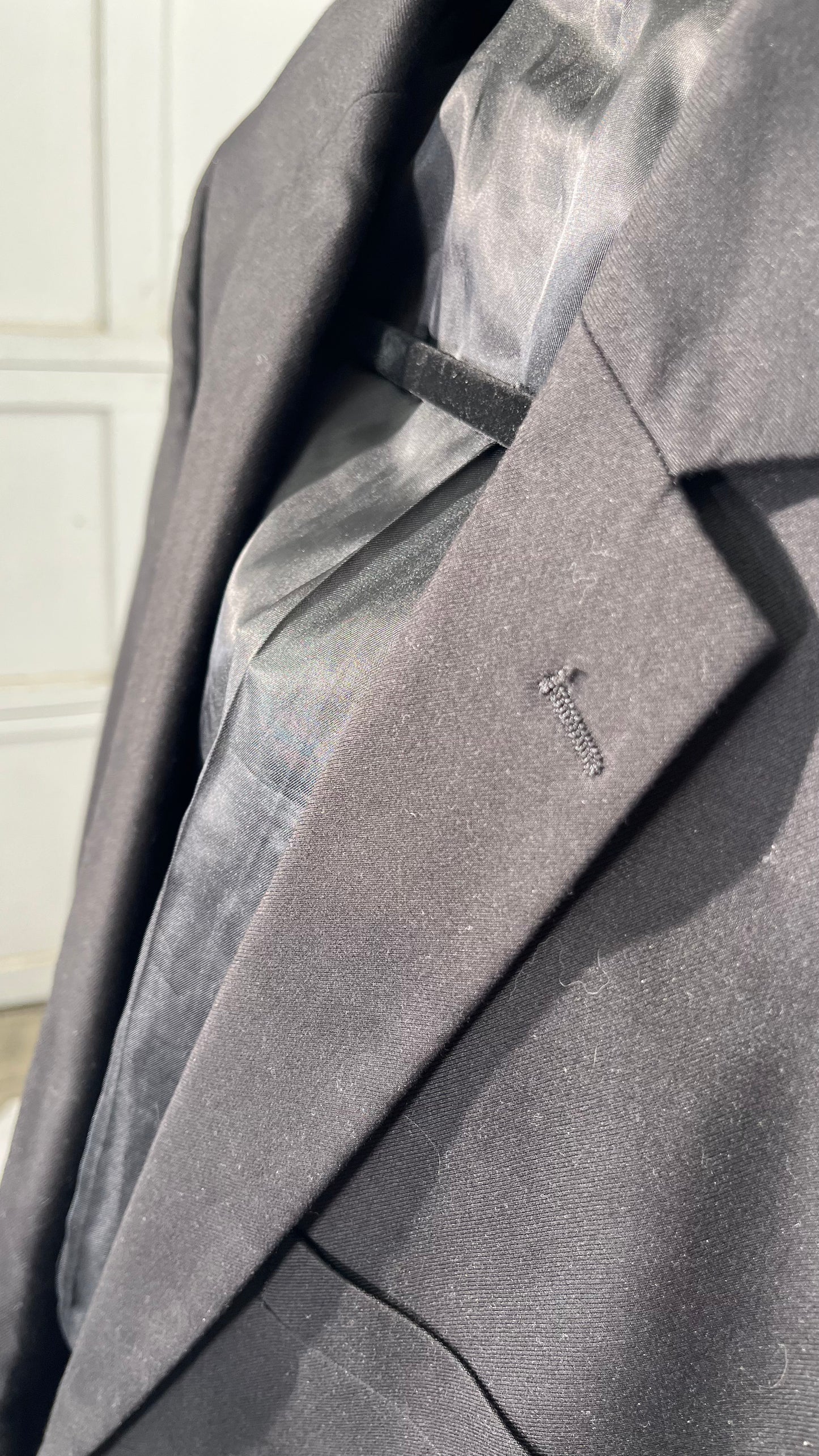 IEPOFG Men's Fitness Blazer Formal Business Professional Suit Coat One Button Notched Lapel Slim Fitness Wedding Party Size M