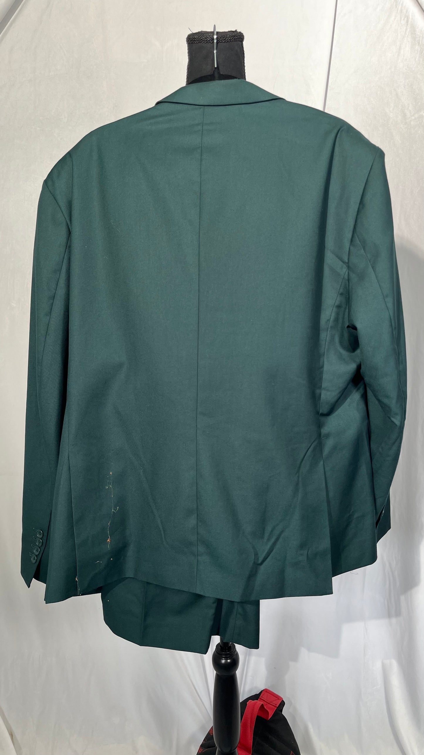 Men's Two-Button Slim Fit Suits Tricolor Stretch Fabric 2 Pieces Blazer Pants Suits Business Formal Wear A428LJT902 (as1, Alpha, s, Regular, Short, Light Green, XX-Large, Classic Slim)  Size 2XL