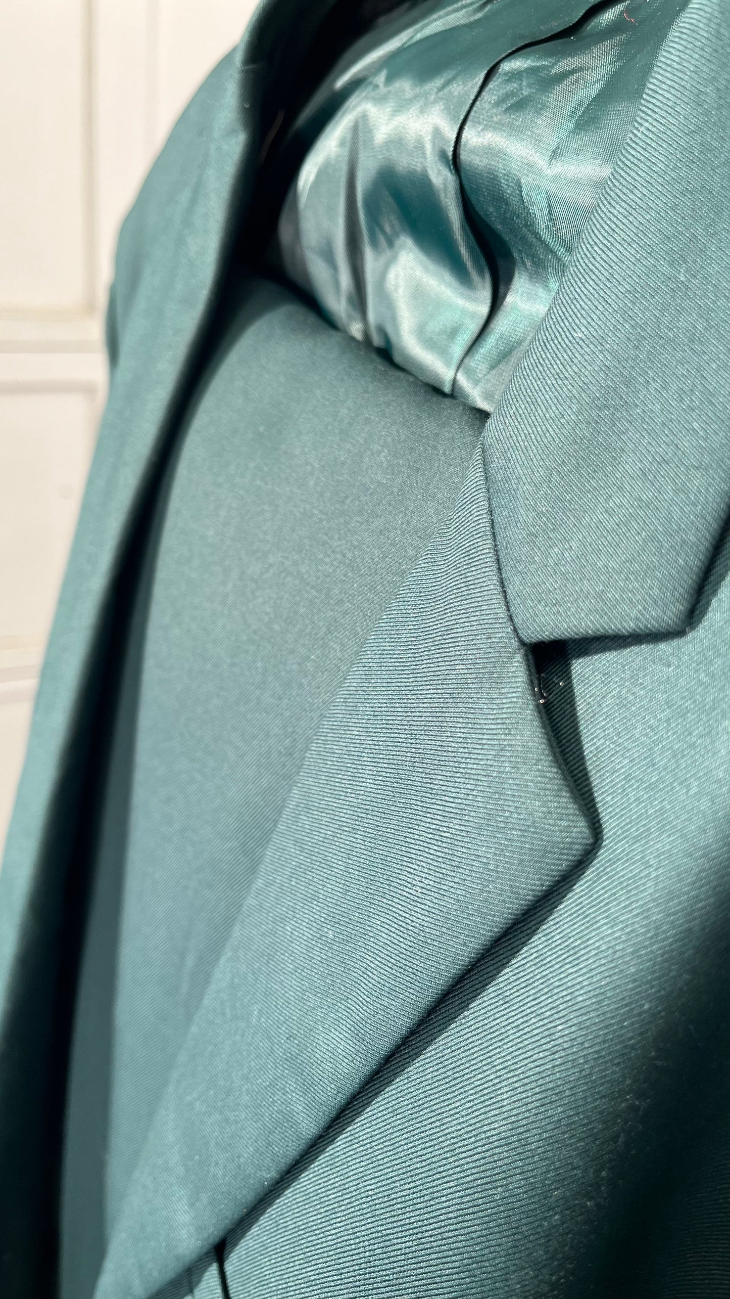 Men's Two-Button Slim Fit Suits Tricolor Stretch Fabric 2 Pieces Blazer Pants Suits Business Formal Wear A428LJT902 (as1, Alpha, s, Regular, Short, Light Green, XX-Large, Classic Slim)  Size 2XL