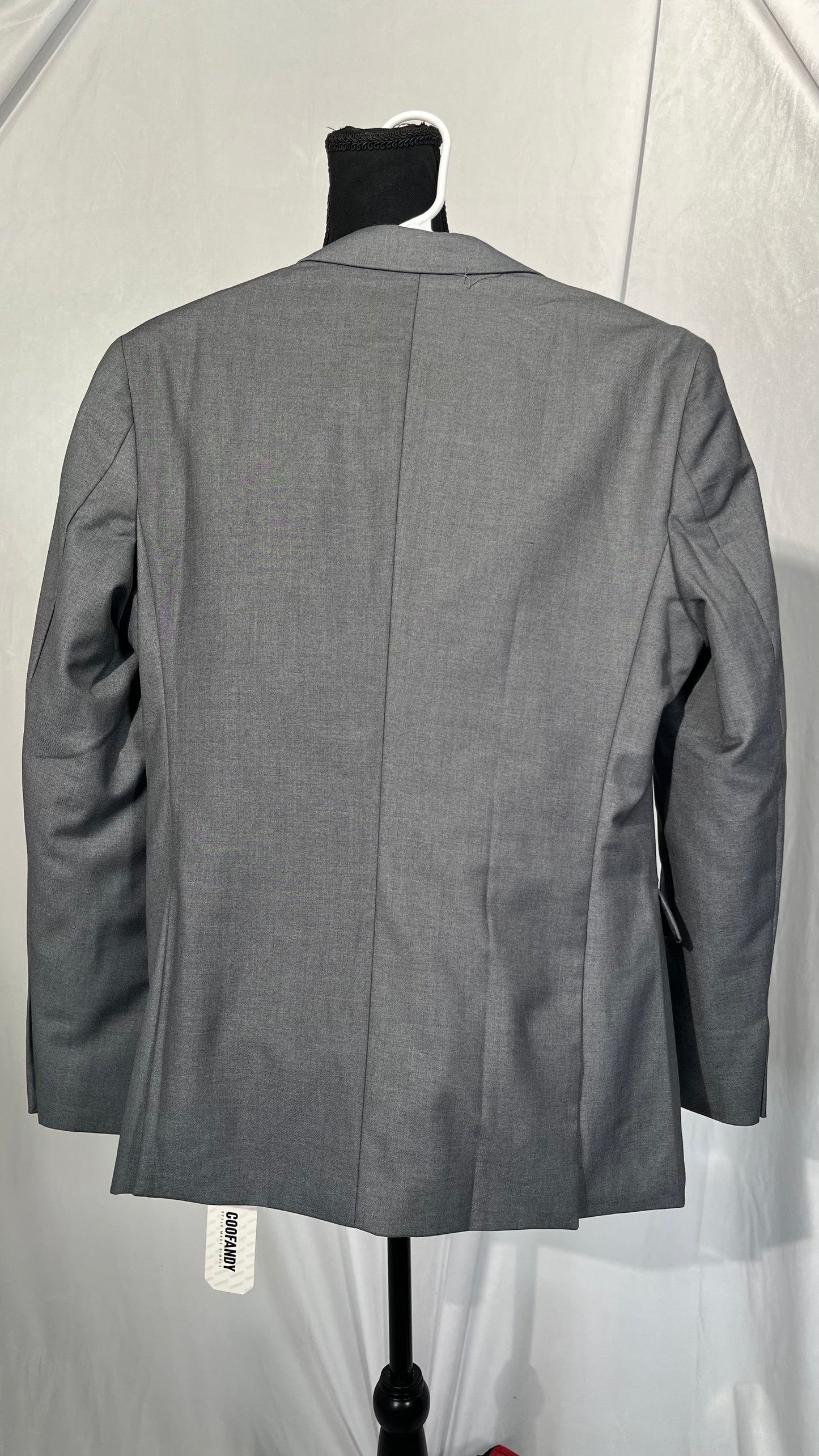 Men's Blazer Formal Double Breasted Buttons Jacket Business  Size 36