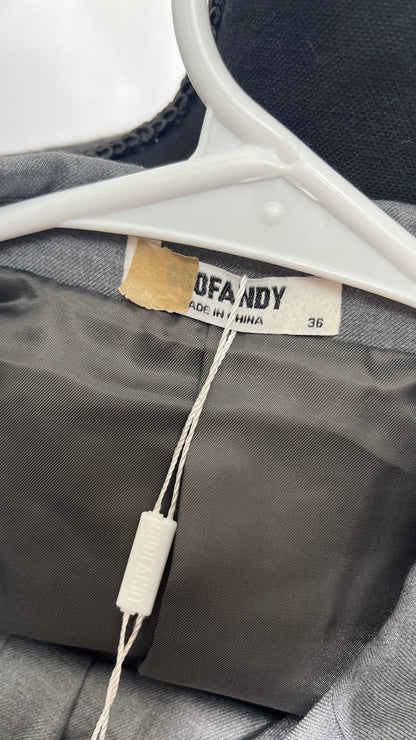 Men's Blazer Formal Double Breasted Buttons Jacket Business  Size 36