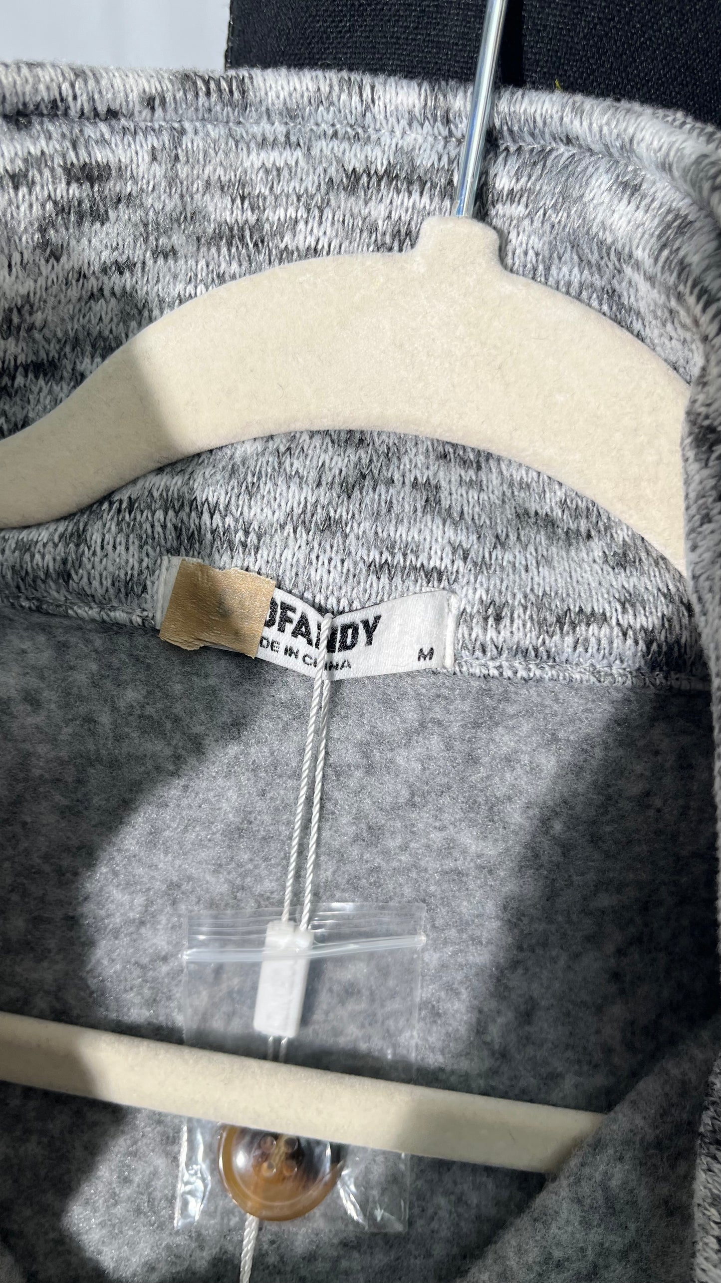 FYEARFOX Women's Oversized Plaid Shacket Wool Blend Button Down Long Sleeve Long Shirt Jacket Coat with Pockets  Size M