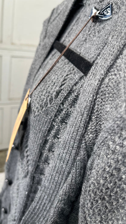 TopTie Mens Sweater Vest Solid Knitted Lightweight Thermal Cardigan  Size XL