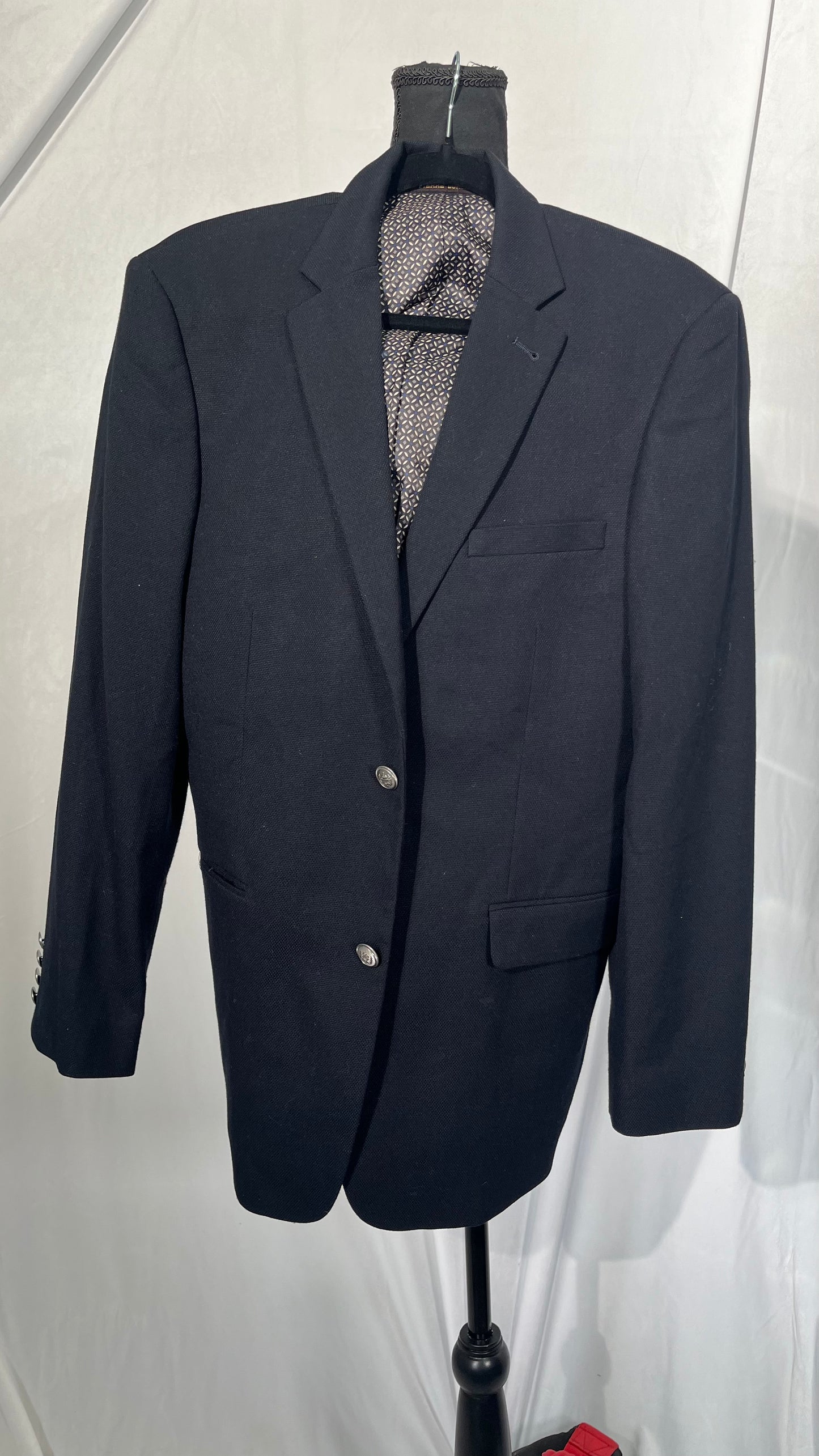 Short blue suit Size 38R