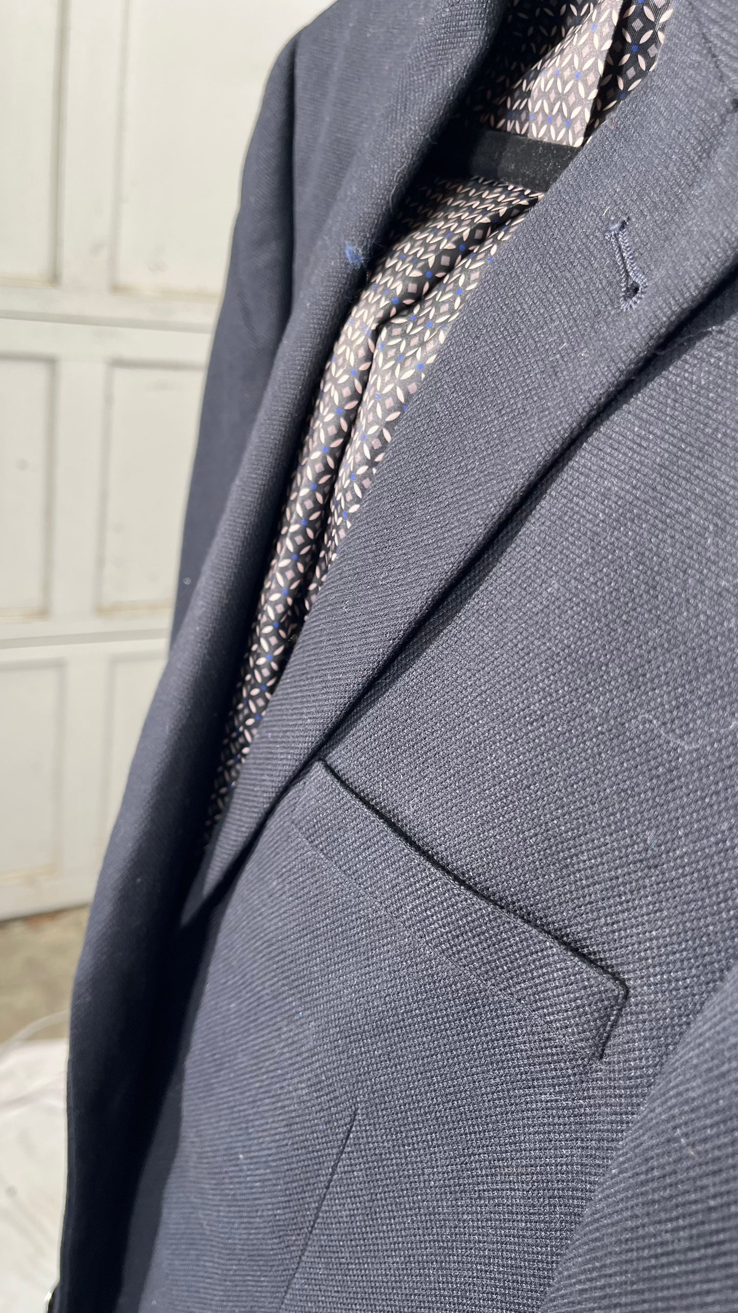 Short blue suit Size 38R